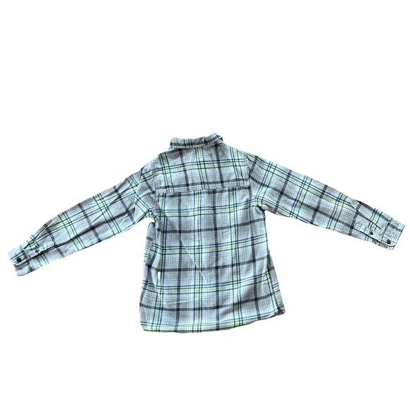 Oshkosh Bgosh Cotton Plaid Button Up Shirt - Picture 2 of 5